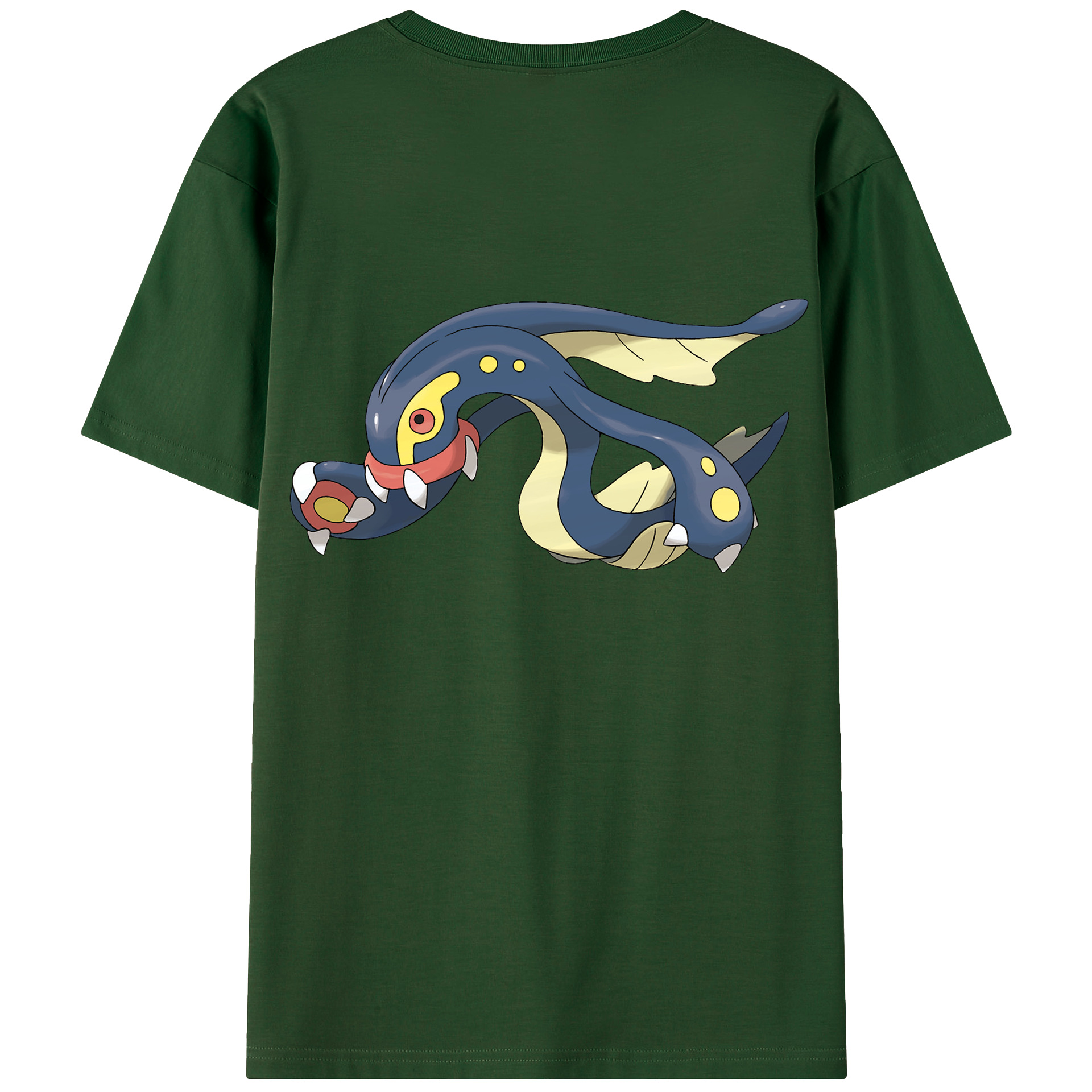 （画像用） ポケットモンスター Pokémon 綿100％半袖Tシャツ（背面プリント）